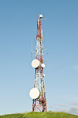 Image showing Communication tower