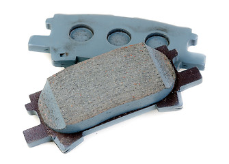 Image showing Set of brake pads