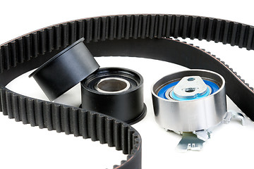 Image showing Roller and timing belt