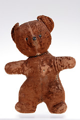 Image showing Toys, Portrait of the Old Teddy bear