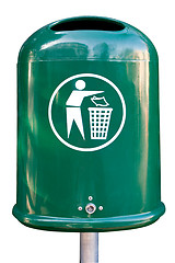 Image showing Garbage can