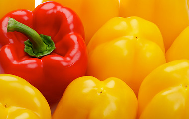 Image showing Bell Peppers Background