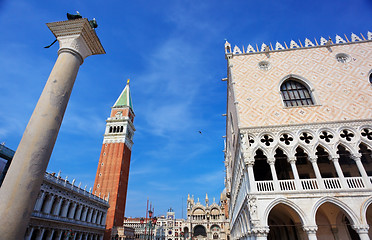 Image showing St. Mark's Square fragment