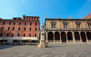 Image showing Statue of Dante in Verona