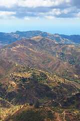 Image showing Calabrian hills near Bova