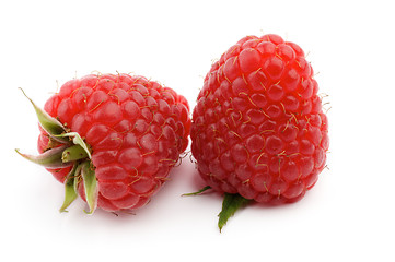 Image showing Raspberries