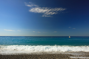 Image showing Pebble beach