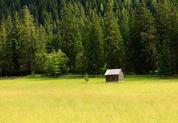 Image showing Wooden hut