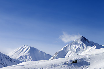 Image showing Ski slope