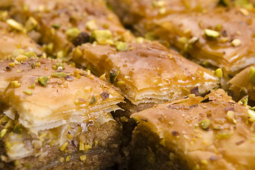 Image showing Baklava - traditional middle east sweet desert