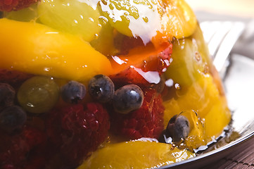 Image showing Summer Berry Jelly Terrine 