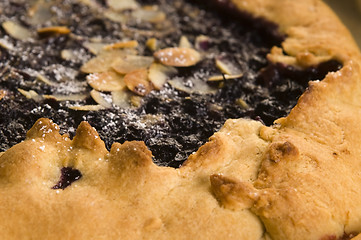 Image showing Homemade tart with berry fruits