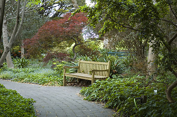 Image showing The Park Bench