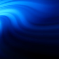 Image showing Blue smooth twist light lines background. EPS 8