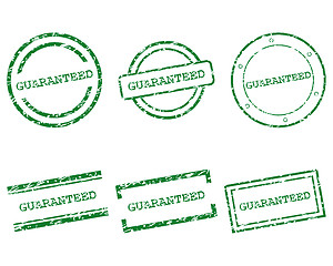 Image showing Guaranteed stamps
