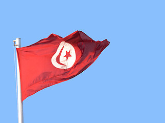 Image showing Tunisian flag