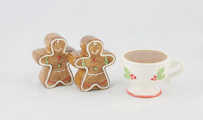 Image showing Gingerbread men for xmas