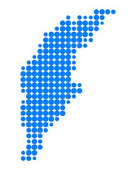 Image showing Map of Gotland