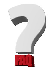 Image showing faq