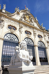 Image showing Belvedere in Vienna, Austria