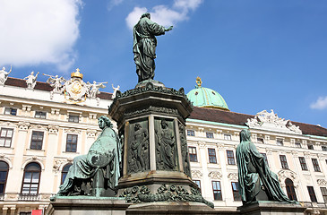 Image showing Hofburg Palace courtyard, Vienna, Austria