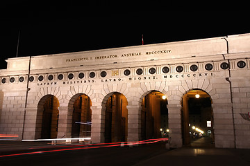 Image showing Burgtor in Vienna, Austria