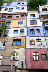 Image showing Hundertwasser House in Vienna, Austria