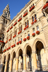 Image showing Rathaus in Vienna, Austria