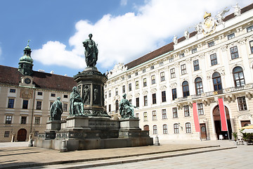 Image showing Hofburg Palace courtyard, Vienna, Austria