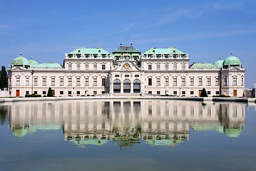 Image showing Baroque castle Belvedere, Vienna, Austria