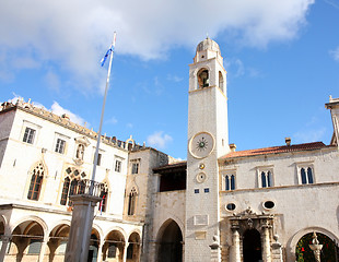 Image showing Dubrovnik old city street Plaza Stradun, Croatia