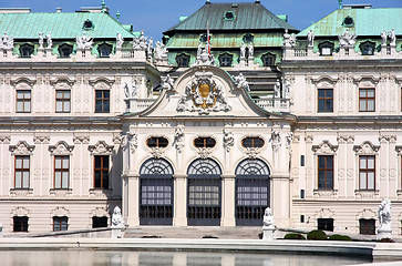 Image showing Belvedere in Vienna, Austria