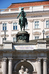 Image showing Albertina museum in Vienna, Austria