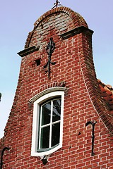 Image showing Top of a Monumental Building