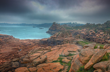 Image showing Bad weather in Brittany