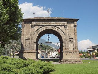 Image showing Arch of August Aosta