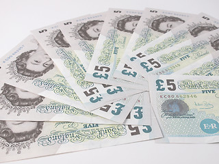 Image showing Pound note