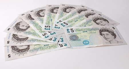 Image showing Pound note