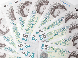 Image showing Pound note