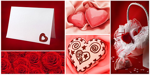 Image showing Valentine`s day collection