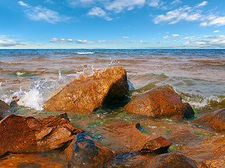Image showing rocky coastline