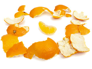 Image showing mandarin with skin