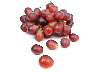 Image showing red grape