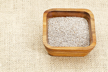Image showing white chia seeds