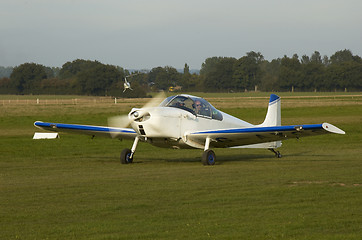 Image showing single engine airplane