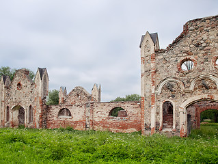 Image showing Stone ruins of the old castle