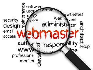 Image showing Webmaster