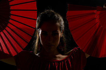 Image showing Sensual flamenco