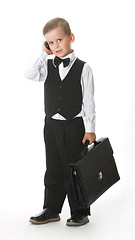 Image showing Boy in a suit