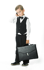 Image showing Boy in a suit